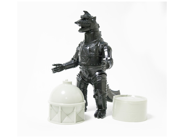 Jet Black Object Collection Mechagodzilla 1974 Industrial Complex Set