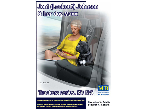 Truckers Series No.5: Joni (Lookout) Johnson & Her Dog Maxx