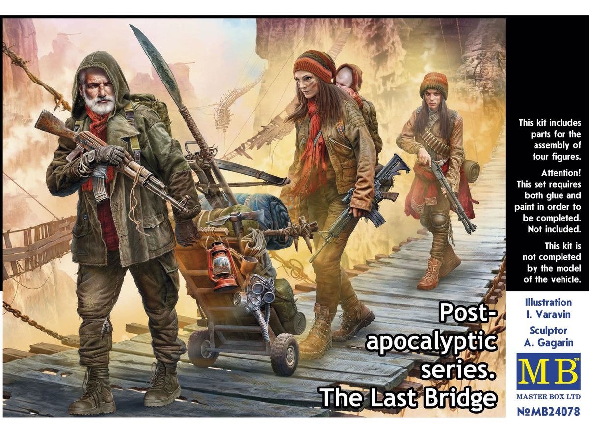 Post-Apocalyptic Series - The Last Bridge (Set of: MSB24075, MSB24076, MSB24077)