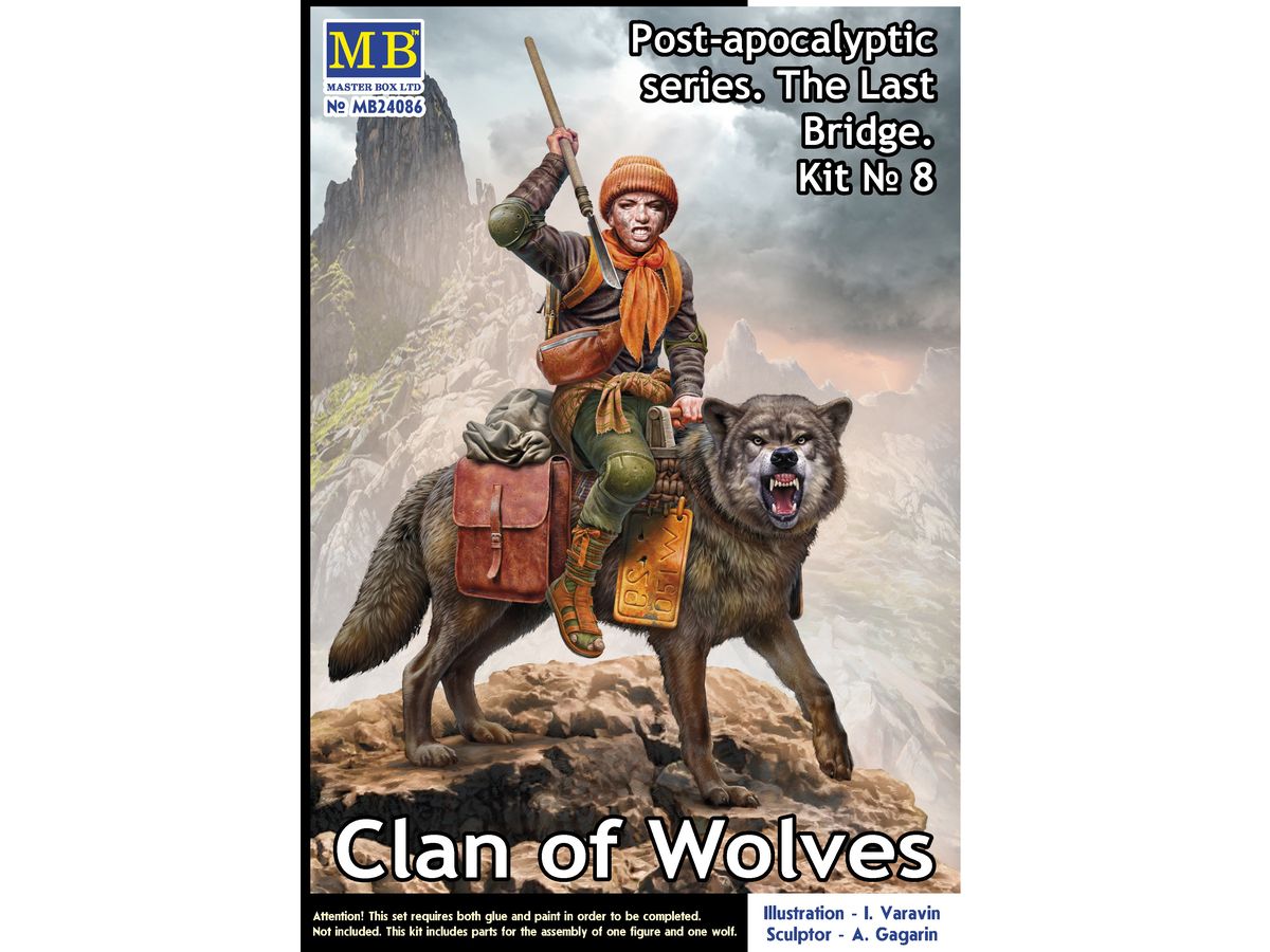 Post-apocalyptic series. The Last Bridge. Kit No. 8. Clan of Wolves