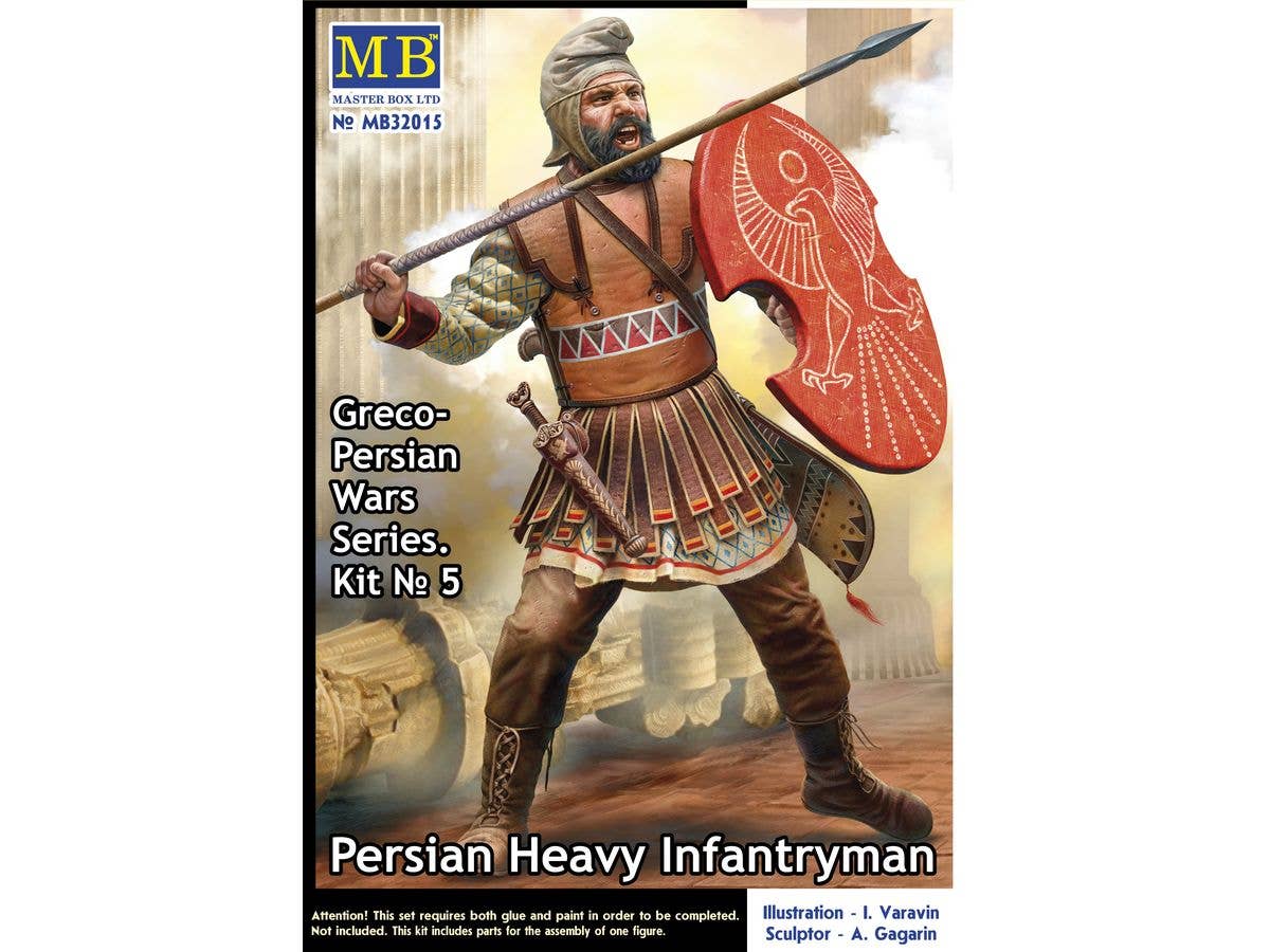 Greco-Persian Wars Series. Kit no. 5. Persian Heavy Infantryman