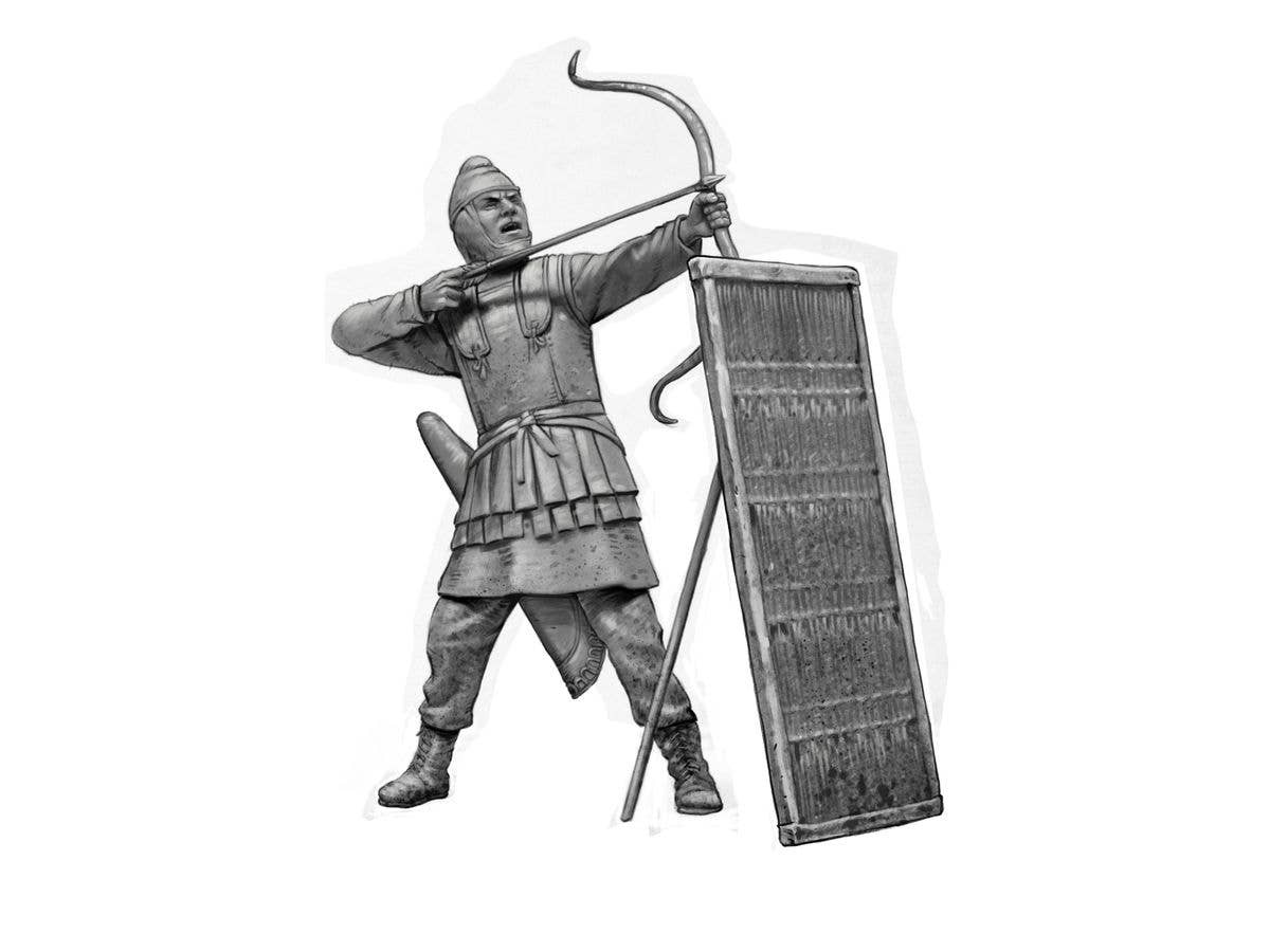 Greco-Persian Wars Series. Kit no. 10. Persian Heavy Infantryman