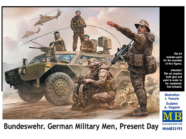 Bundeswehr. German Military Men, Present Day