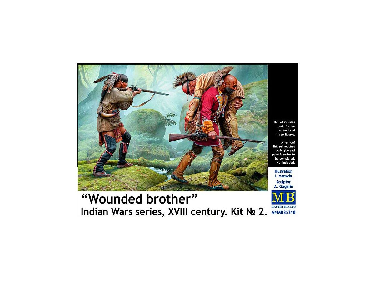 Indian Wars Series 18th Century No.2: "Wounded Brother"