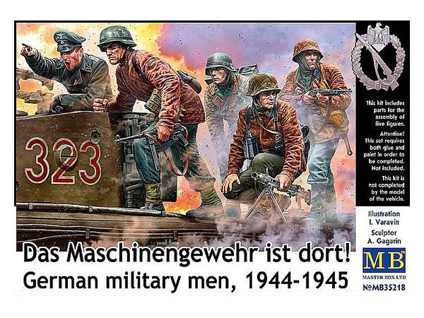 German Soldiers 1944-1945 "Machine Gun!" (set of 5)