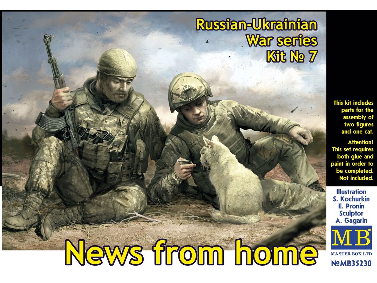 Russian-Ukrainian War Series, Kit No 7 - News from Home