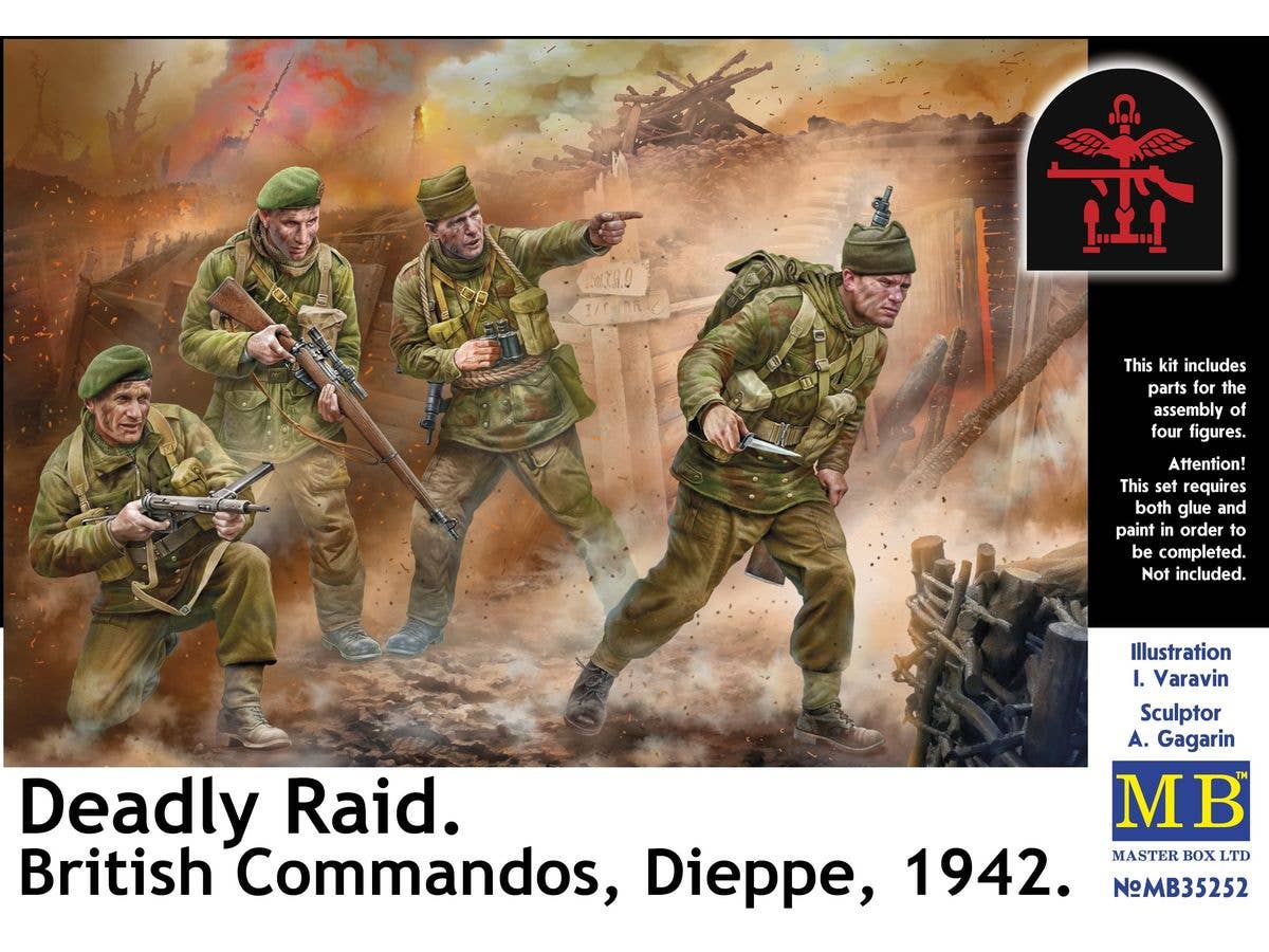 Deadly Raid. British Commandos, Dieppe, 1942