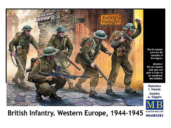 British Infantry Western Europe 1944-1945