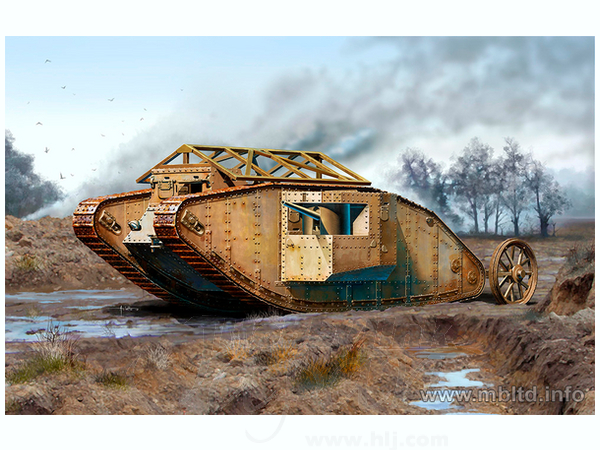 Mk I "Male" British Tank 1916