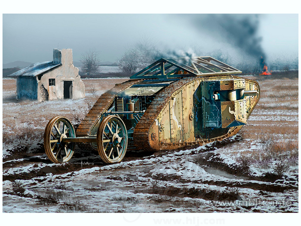 Mk I "Female" British Tank 1916