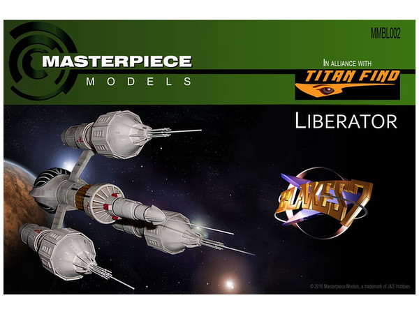 12-inch Liberator Resin Kit (All New) from Blake's 7