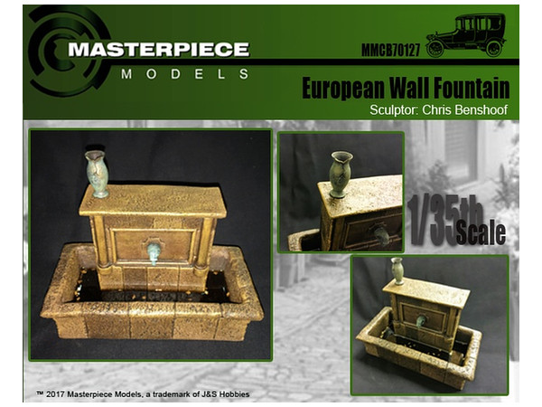 European Wall Fountain (Resin)