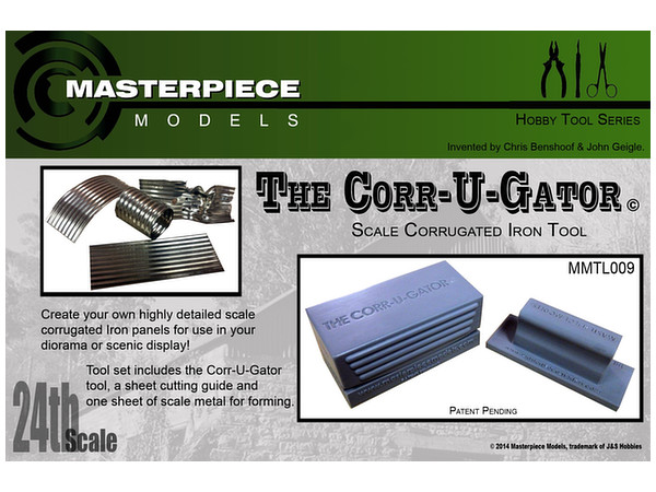 The Corr-U-Gator Scale Corrugated Iron Tool