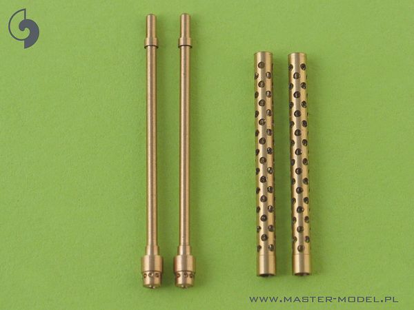WWII Japanese Navy Type 97 7.7mm Machine Gun Barrel (2pcs)