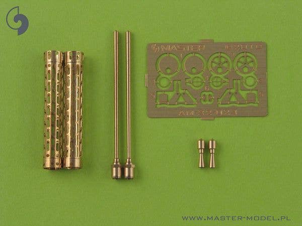 WWI Germany Spandau LMG 08/15 Machine Gun Barrel (2pcs)