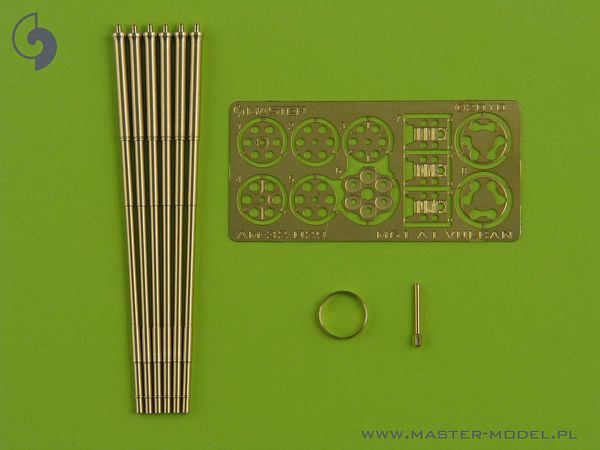 Current Use American M61A1 20mm 6-barreled Vulcan Gun with Photo-etched Parts
