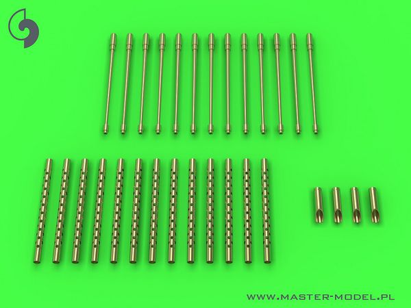 WWII American Boeing B-17 Flying Fortress Gun Barrel Set (Browning M2 .50 Caliber (12.7mm) 13 Barrels, 4 Extinguishers Included)