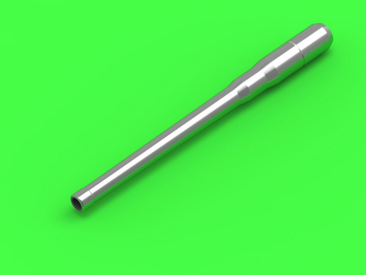 WWII Italian 47mm L/32 (Canone da 47/32) barrel for M13/40 and M14/41 tanks
