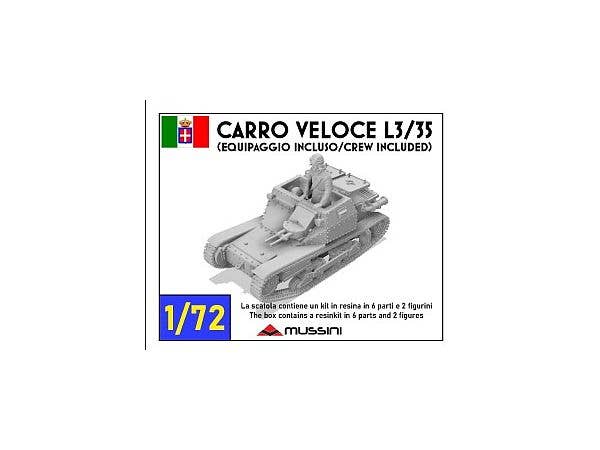 Carro Veloce L3/35 (Equipaggio Incluso/Crew Included)