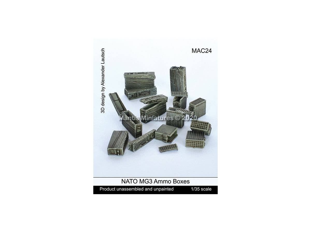 Currently Used Germany / Nato Ammunition Box for Bundeswehr MG3