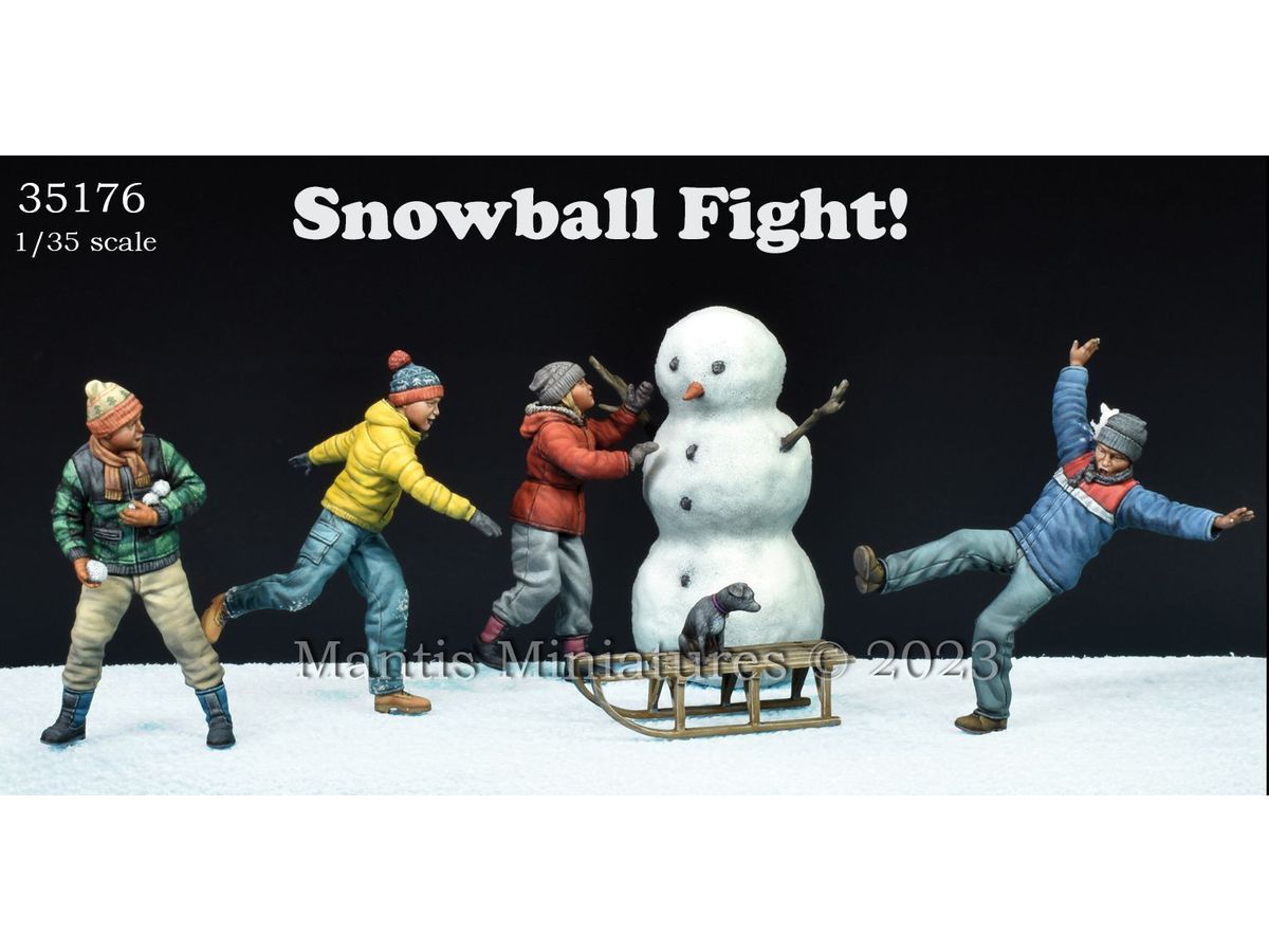Current Use Snowball Fight Set (4 pieces)