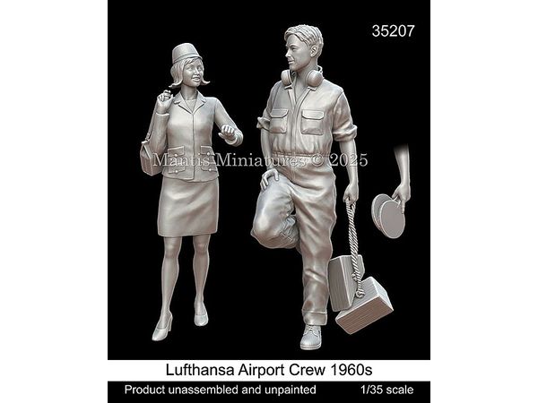 Lufthansa Airport Crew 1960s