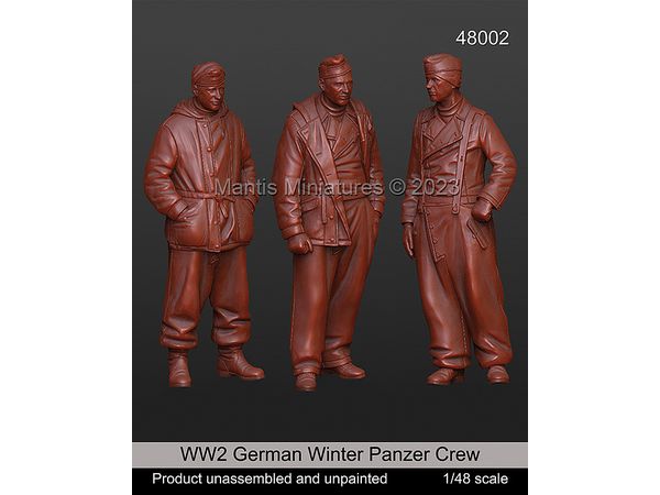 WWII German Wehrmacht Tank Crew Set (3 pieces)
