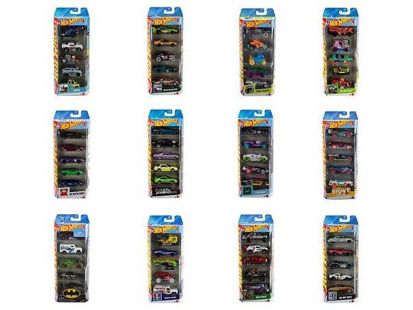 Hot Wheels 5-Car Pack Assortment 1Box 12pcs (Waiting List)