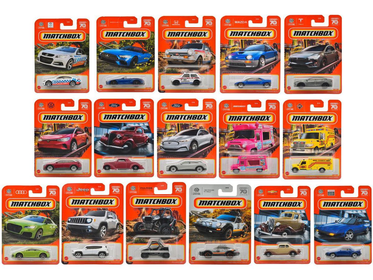 MatchBox Basic Car Assortment 1Box 24pcs (30782-980T)