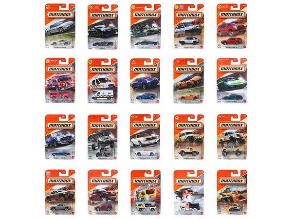 Matchbox Basic Cars Assortment: 1Box (24pcs) (Waiting List)