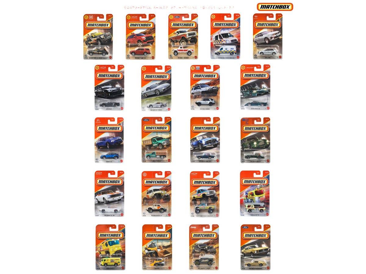 Matchbox Basic Cars Assortment, 1 Box (24 pieces) (Waiting List)