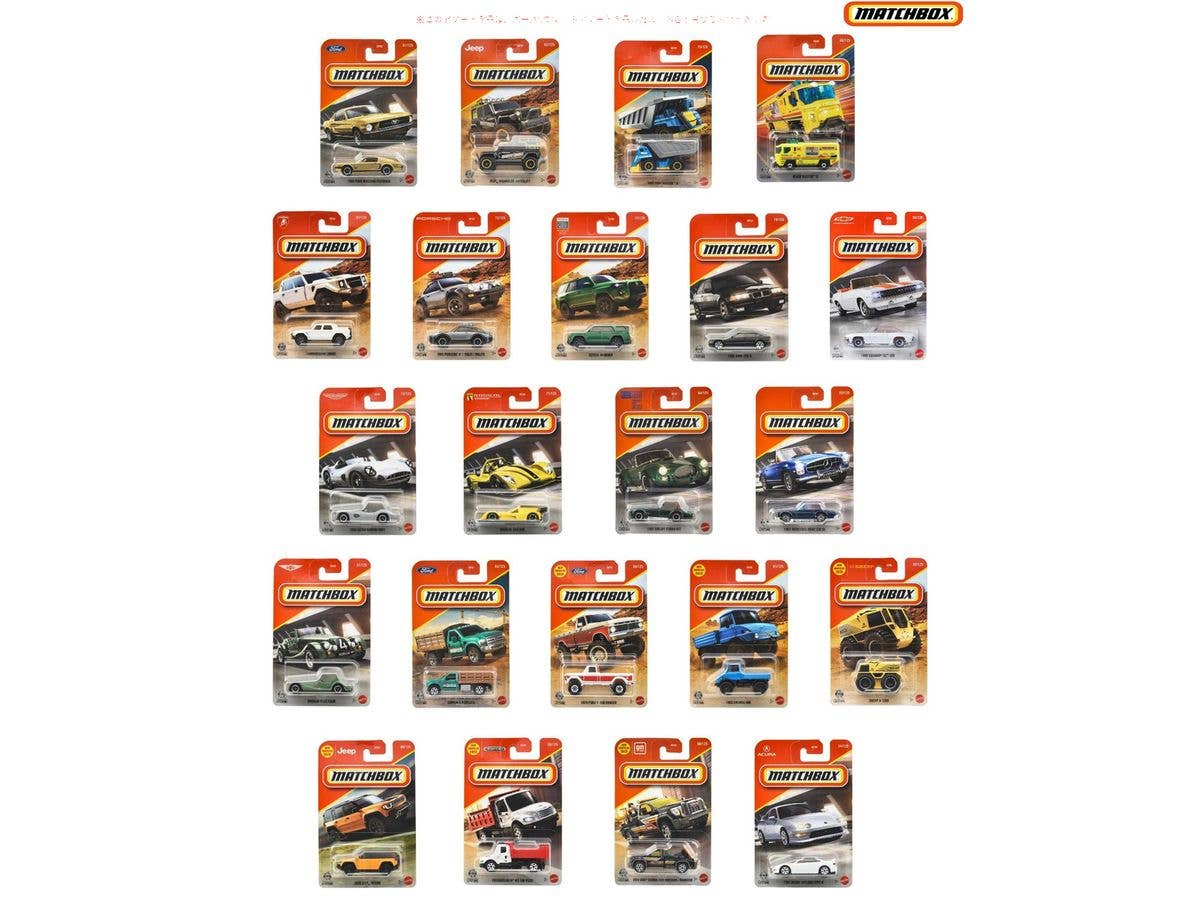 Matchbox Basic Cars Assortment, 1 Box (24 pieces) (Waiting List)