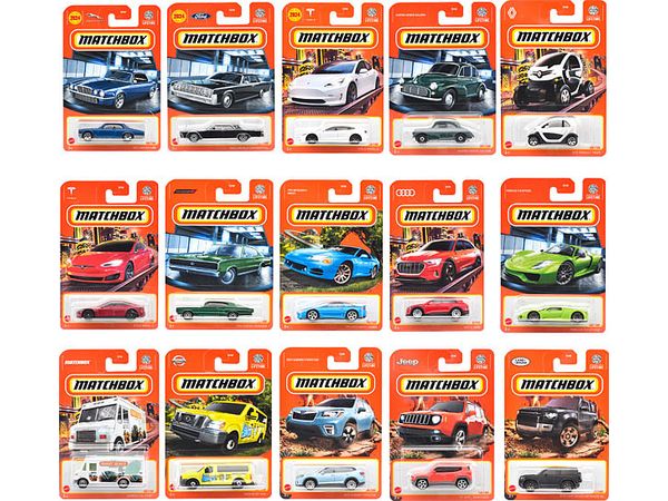 MatchBox Basic Car C Assortment 1Box 24pcs (30782-98BC)