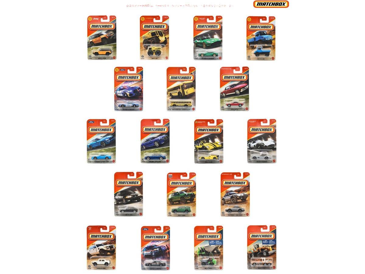 Matchbox Basic Cars Assortment, 1 Box (24 pieces)