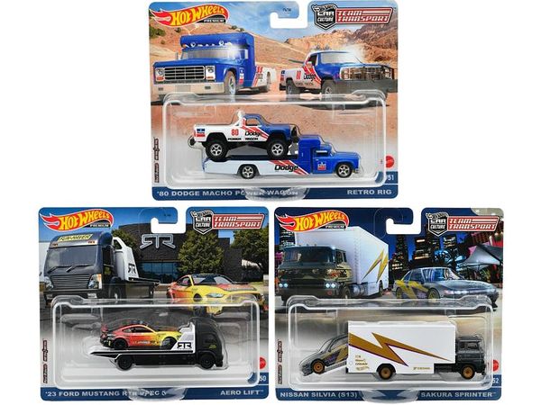 Hot Wheels Team Transport Assorted 1Box 4pcs (FLF56)