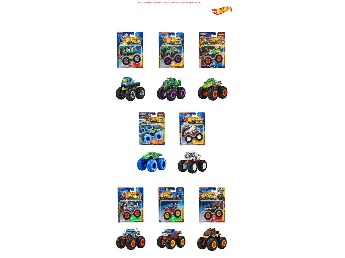 Hot Wheels Monster Truck 1:64 Assortment 1Box 8pcs (Waiting List)