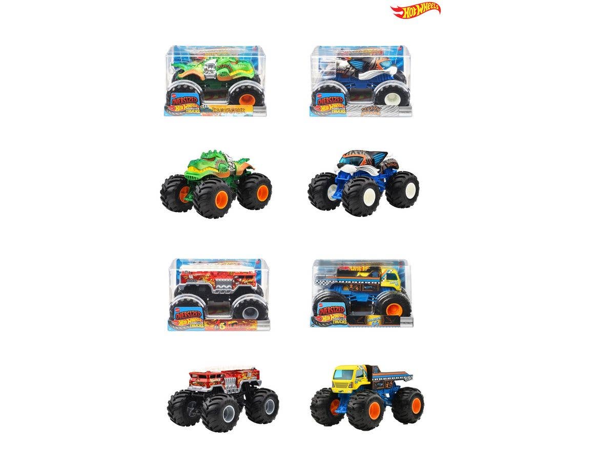 Hot Wheels Monster Truck Big Size Assortment 1 Box 4 Pieces (Waiting List)