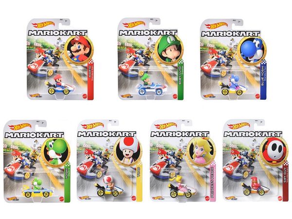 HW Mario Kart Assortment 1Box 8pcs (GBG25-988L)