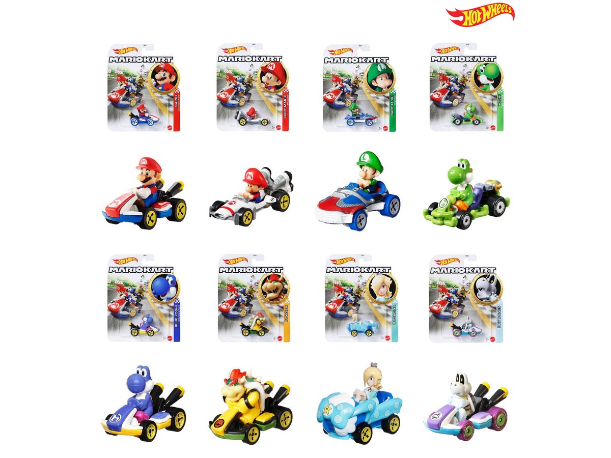 Hw Mario Kart Assortment 1Box 8Pcs (Waiting List)
