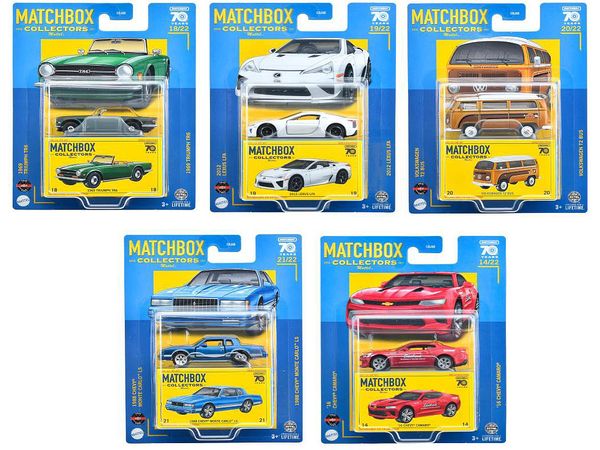 MatchBox Collector's Assortment 1Box 8pcs (GBJ48-986U)