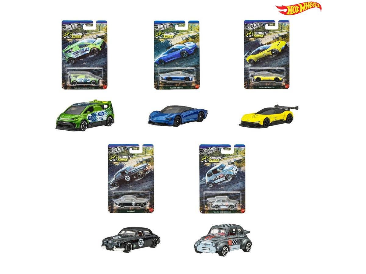 Hot Wheels Themed Automotive Assortment - Summit Surge 1 Box 10pcs
