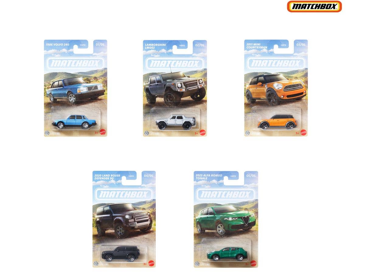 Matchbox Theme Assortment - Europe 1Box 10 Pcs (Waiting List)