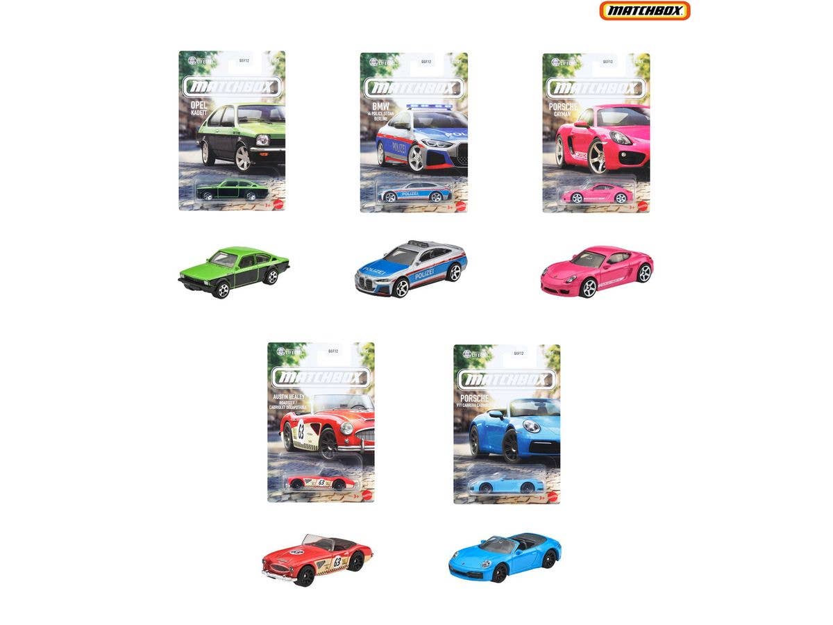 Matchbox Theme Assortment - Europe 1 Box 10 Pieces (Waiting List)