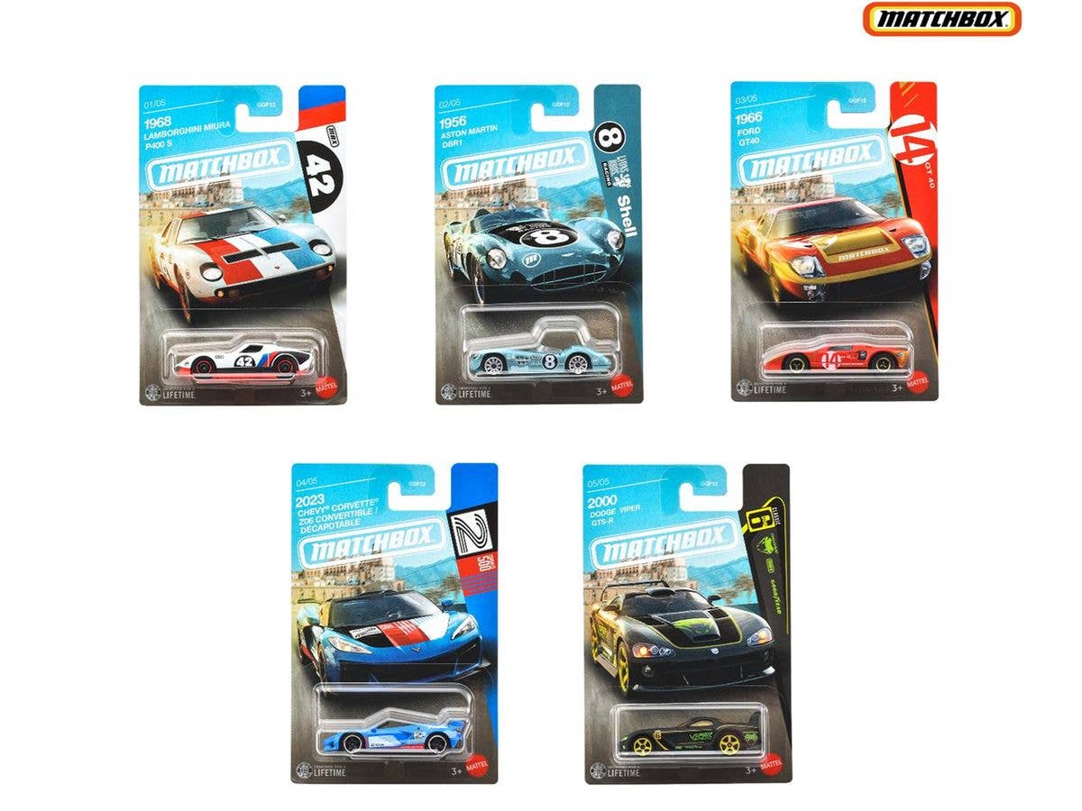Matchbox Theme Assortment - Supercars 1 Box 10pcs (Waiting List)