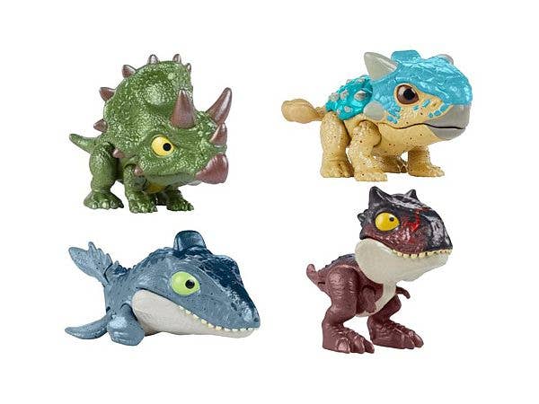 Jurassic World Snap Squad Collection (GGN26-986F): 1Box (4pcs)