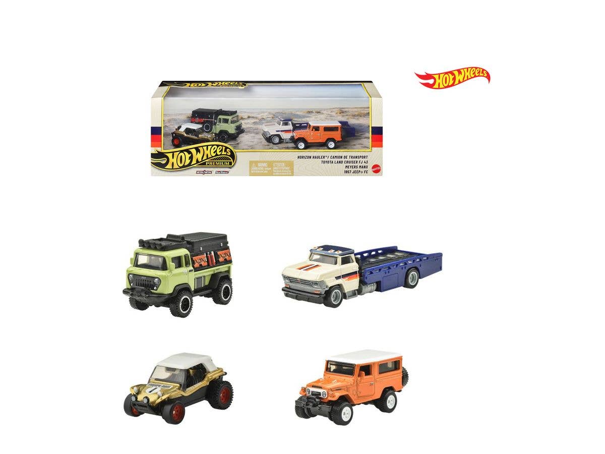 Hot Wheels Premium Collector's Set Assortment - Off-Road Set (Waiting List)
