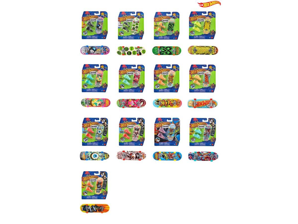 Hot Wheels Skate Basic Series Assortment 1Box 16 Pieces
