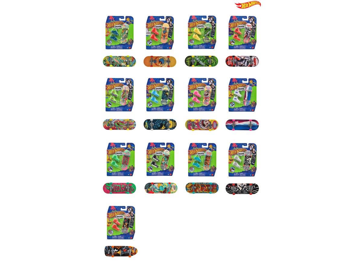 Hot Wheels Skate Basic Series Assortment 1Box 16 Pieces