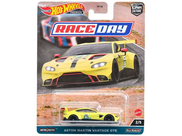 Hot Wheels Car Culture - Race Day - Ford Aston Martin Vantage GTE (HKC60)