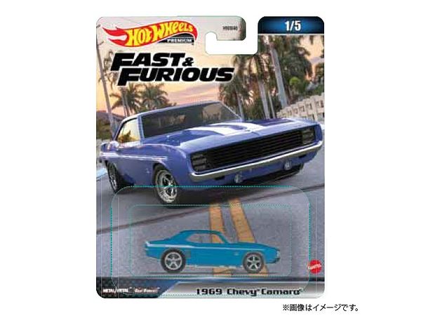 Hot Wheels The Fast and the Furious - 1969 Chevy Camaro (HKD24)